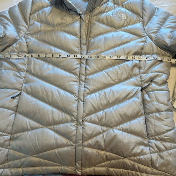 North Face Aconcagua Metallic Silver Jacket - Picture 9 of 11